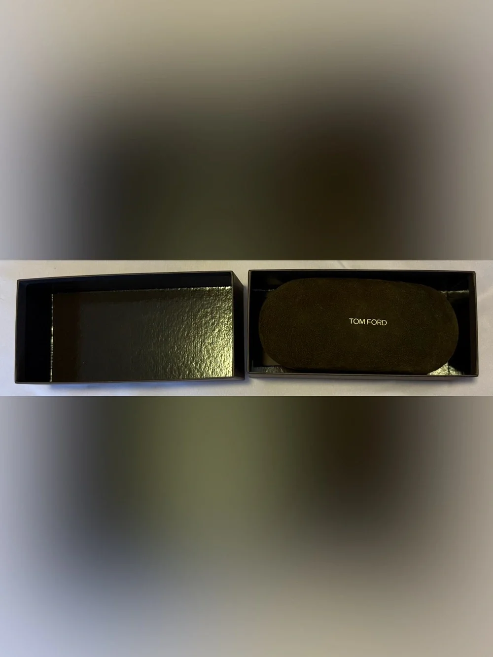 Tom Ford Sunglass Box & Case with Dust Cloth